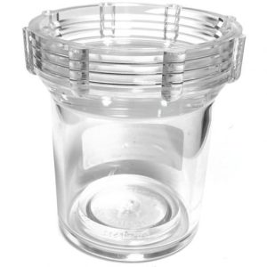 Clear Filter Bowl, 1' Can Type , 8.700-574.0