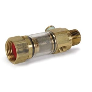 General Pump Clearview In-Line Filter With Bypass, 1/2" NPT by 3/4" GH, 8.710-146.0