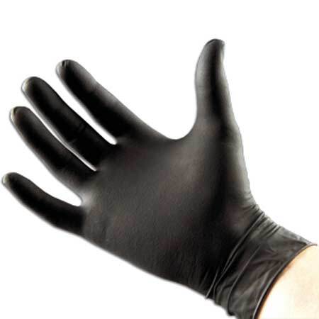 Black Nitrile Gloves