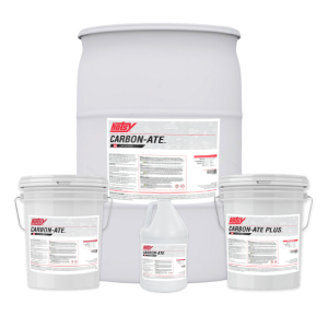 Hotsy CABORN-ATE-Vehicle Wash 55 gallon drum, 5 Gallon bucket and one gallon jug.