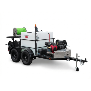 Hotsy custom jetter trailer